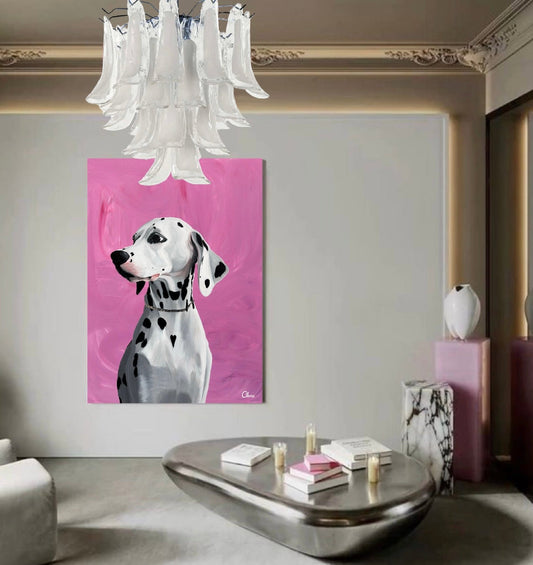 Spotify - Dalmatian Fine Art Print - BYCLARA