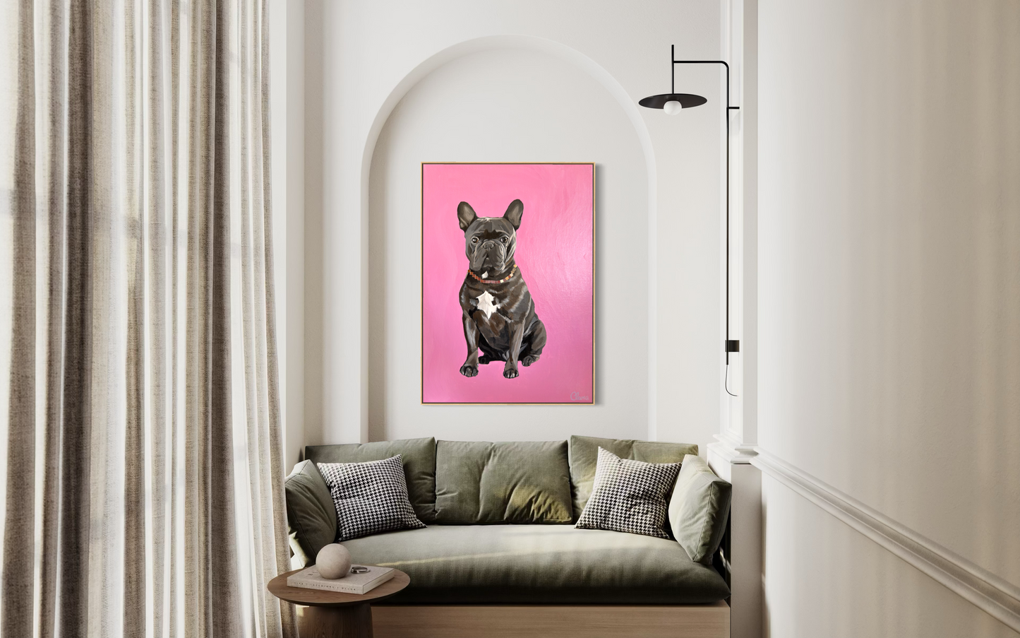 Charlie - French Bulldog Fine Art Print