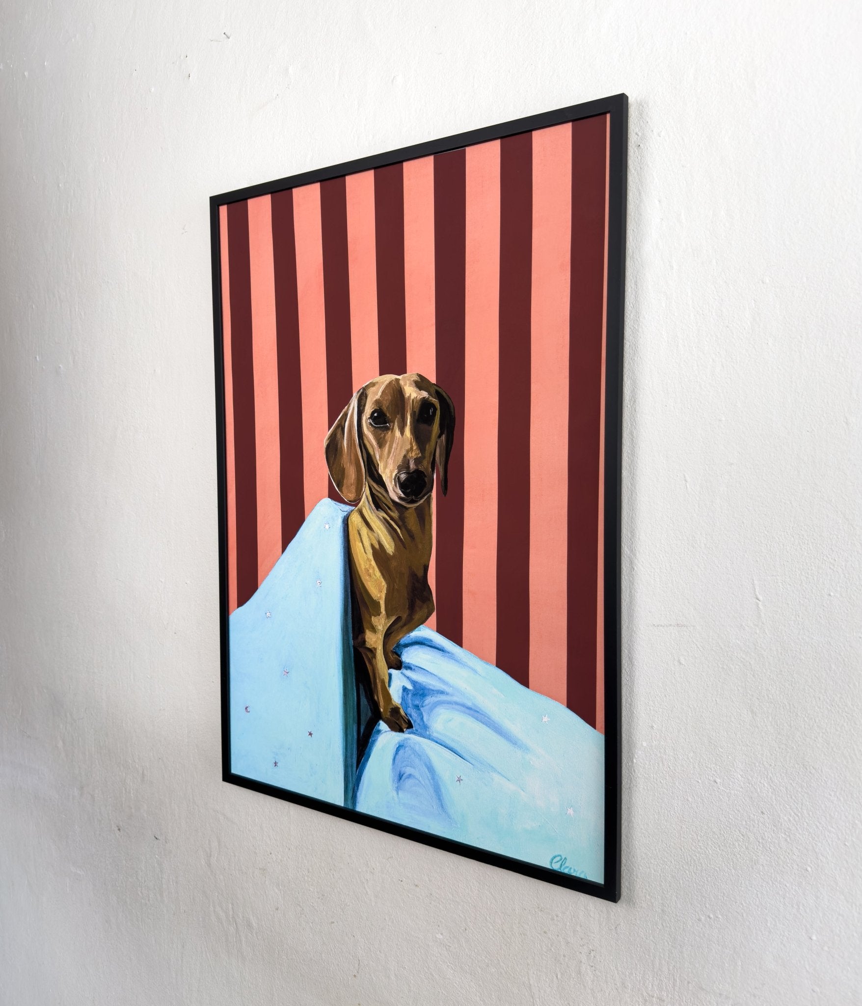 Pax Bold - Dachshund Fine Art Print - BYCLARA