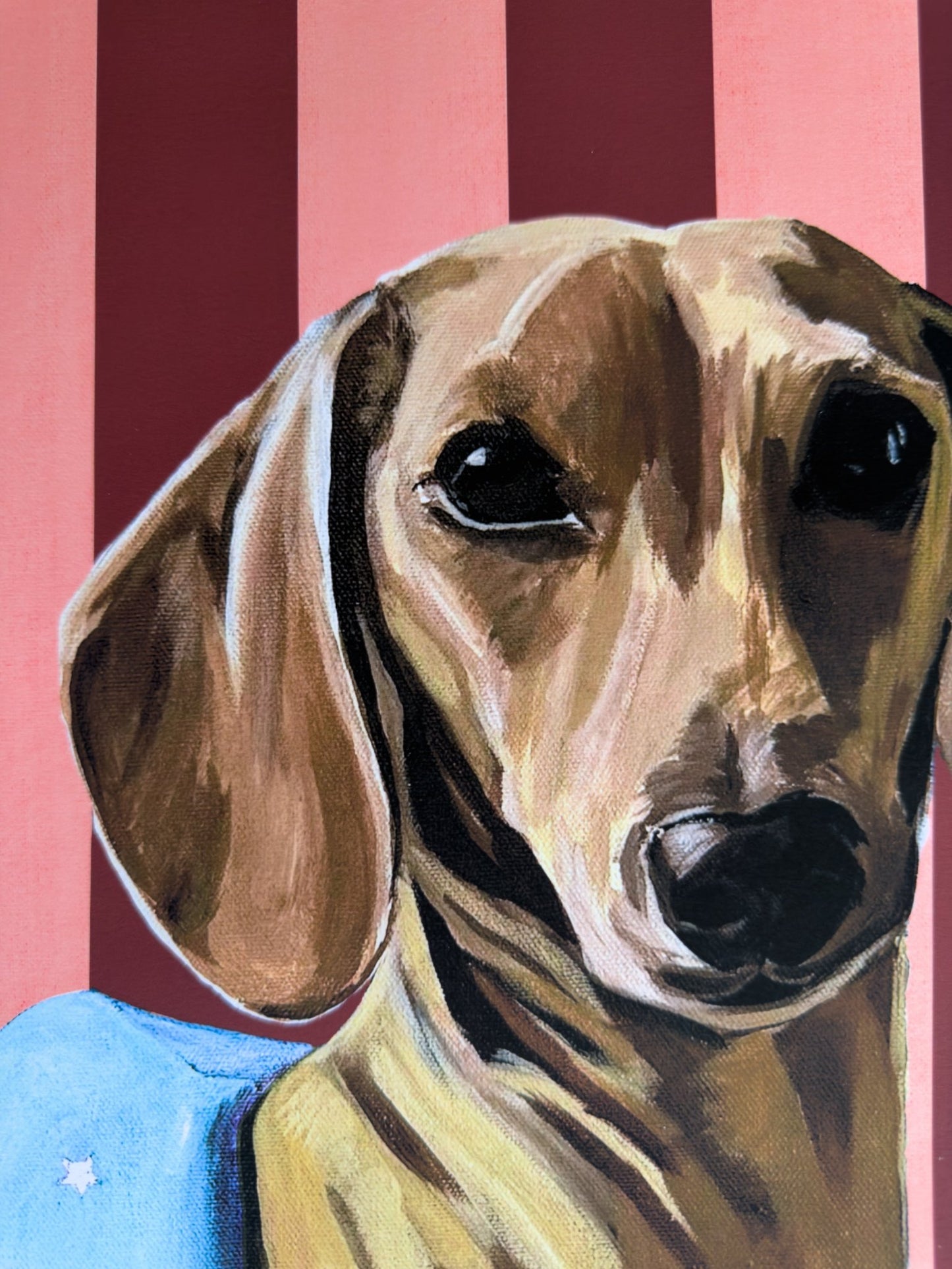 Pax Bold - Dachshund Fine Art Print - BYCLARA