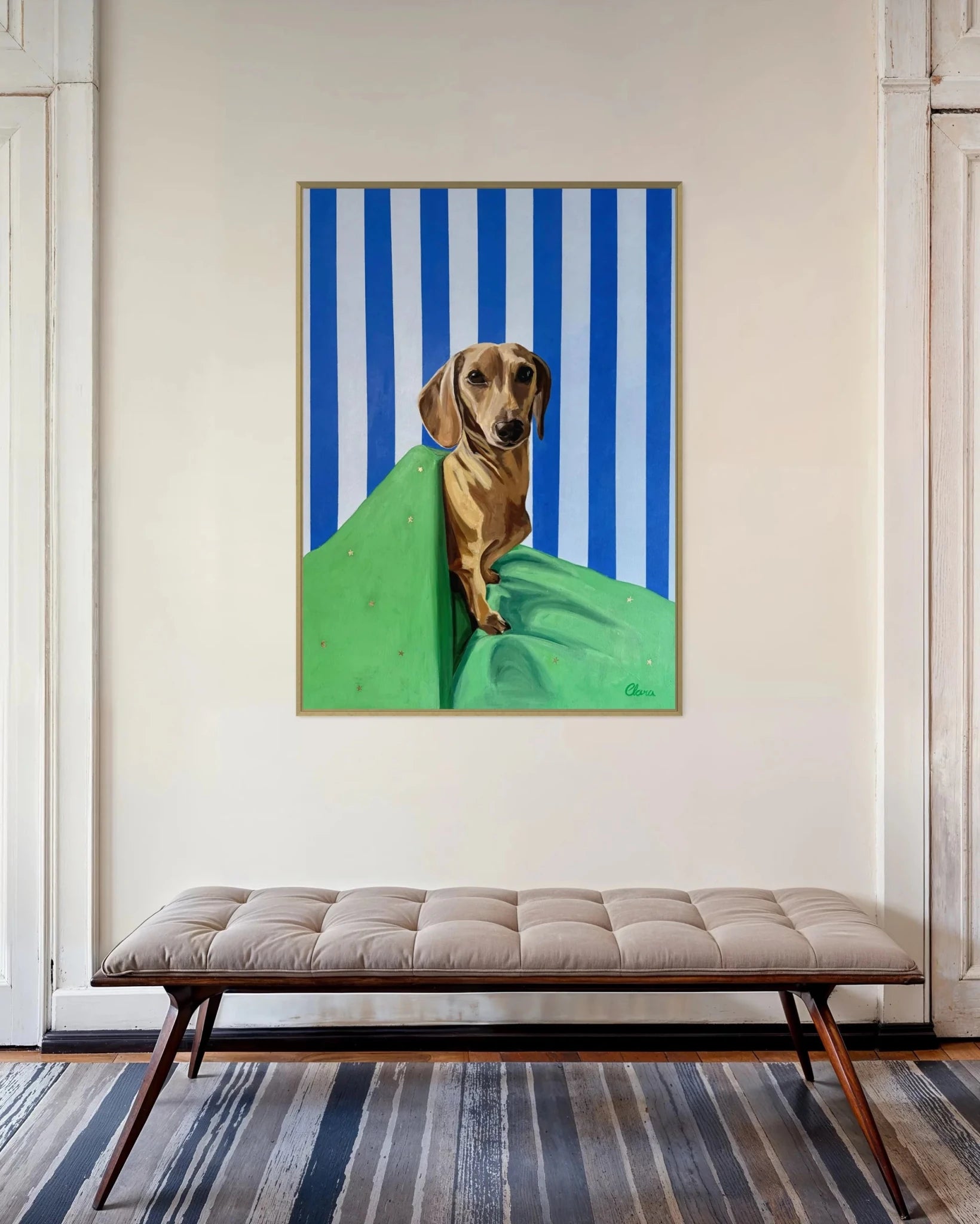 Pax Calm - Dachshund Fine Art Print - BYCLARA
