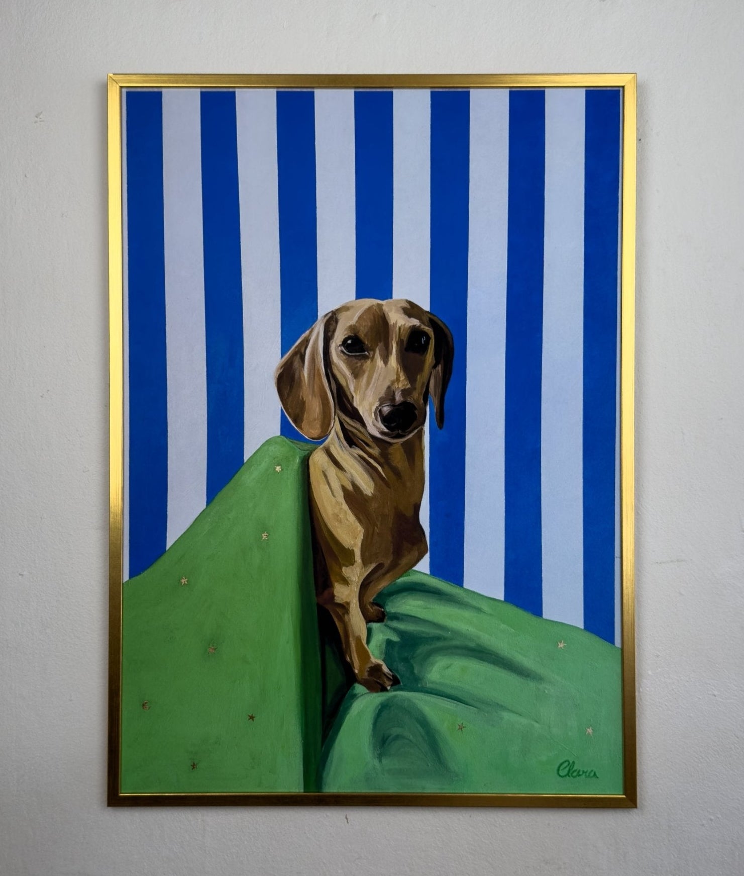 Pax Calm - Dachshund Fine Art Print - BYCLARA