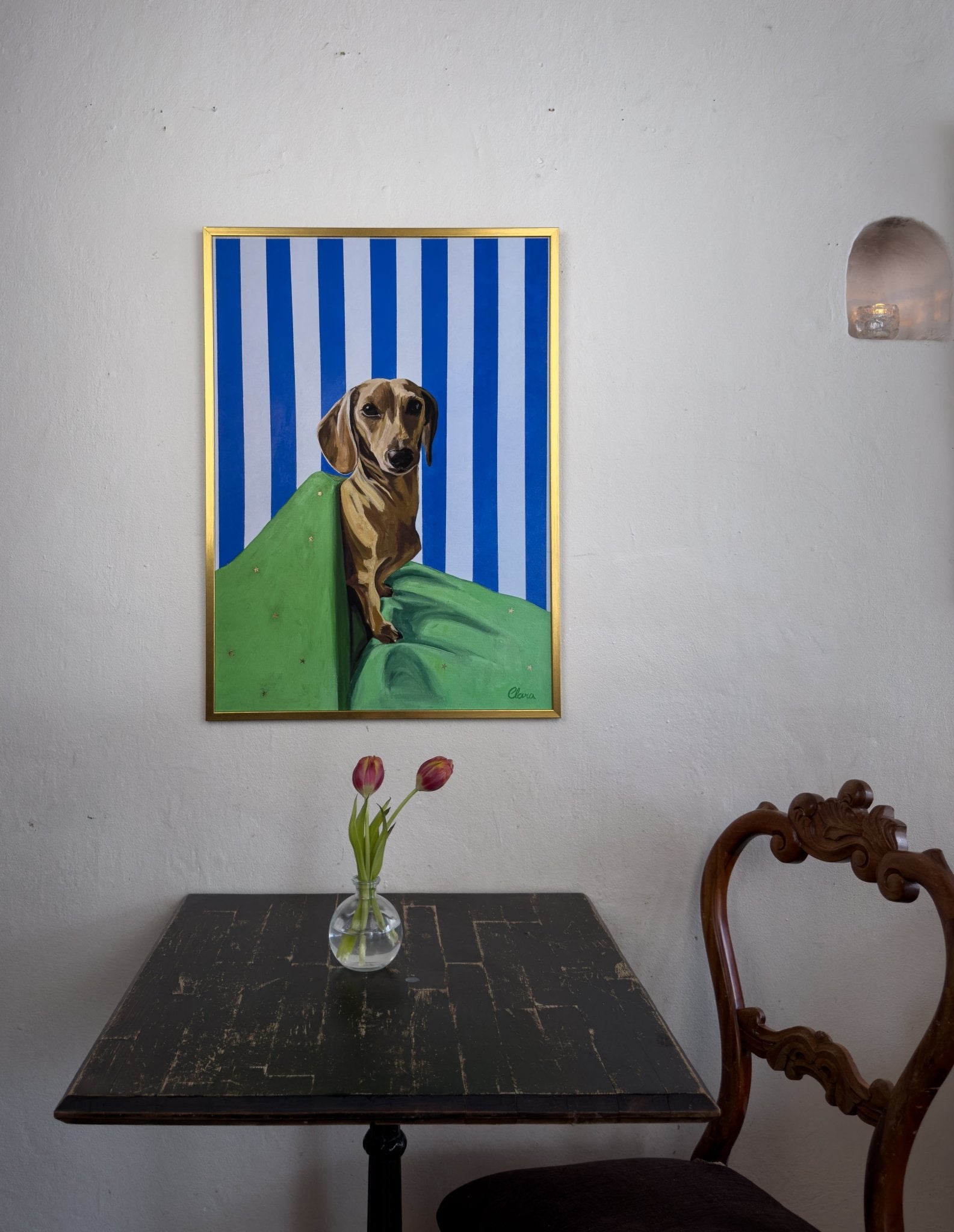 Pax Calm - Dachshund Fine Art Print - BYCLARA