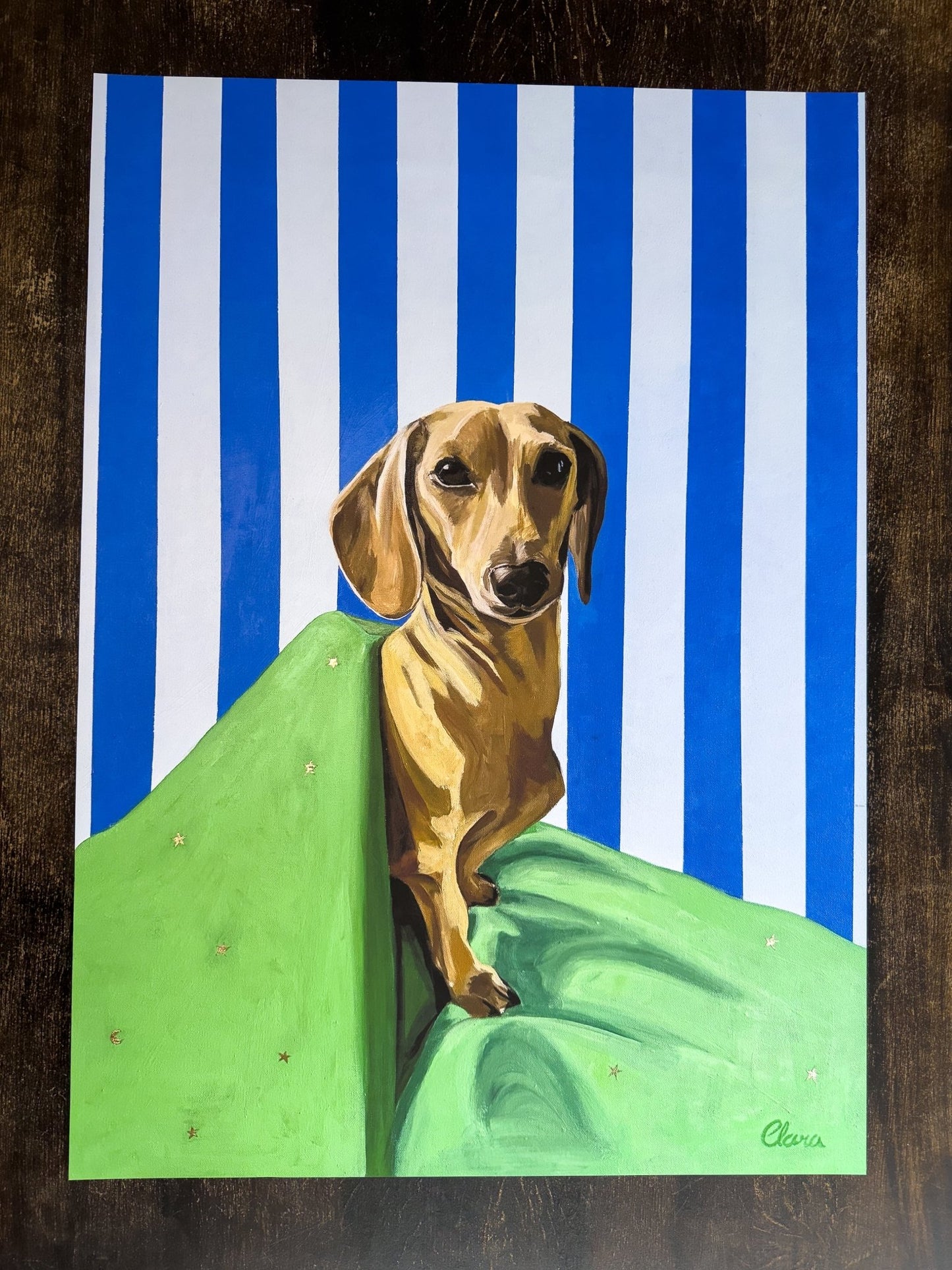 Pax Calm - Dachshund Fine Art Print - BYCLARA