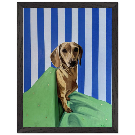 Pax Calm - Dachshund Fine Art Print - BYCLARA