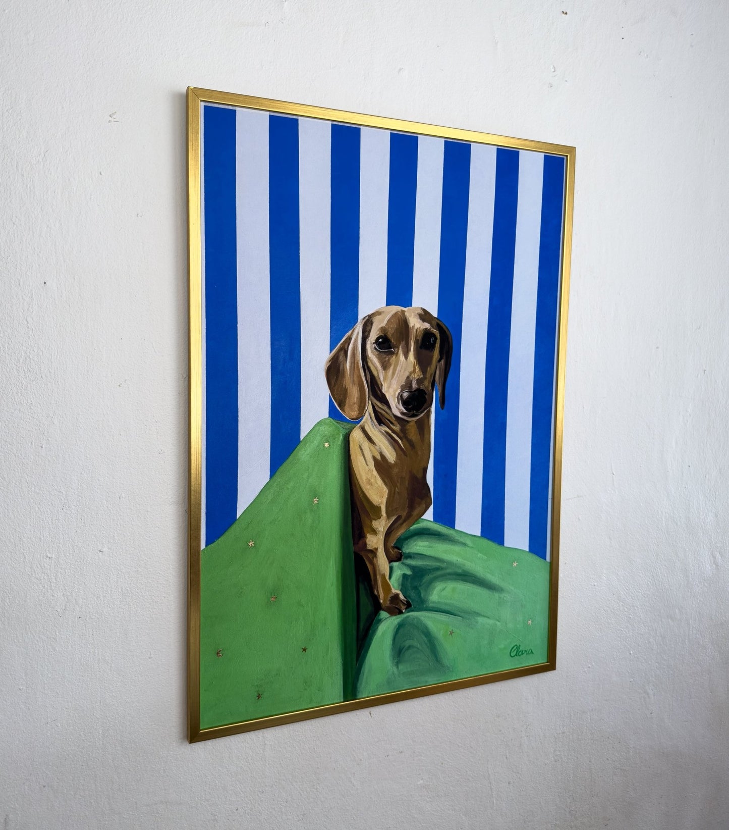 Pax Calm - Dachshund Fine Art Print - BYCLARA