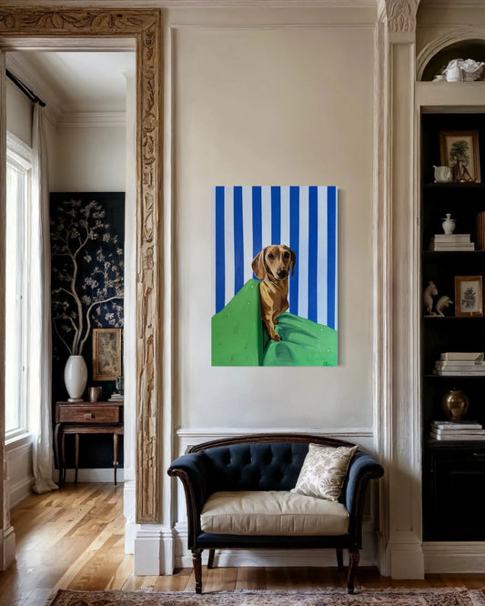 Pax Calm - Dachshund Fine Art Print - BYCLARA