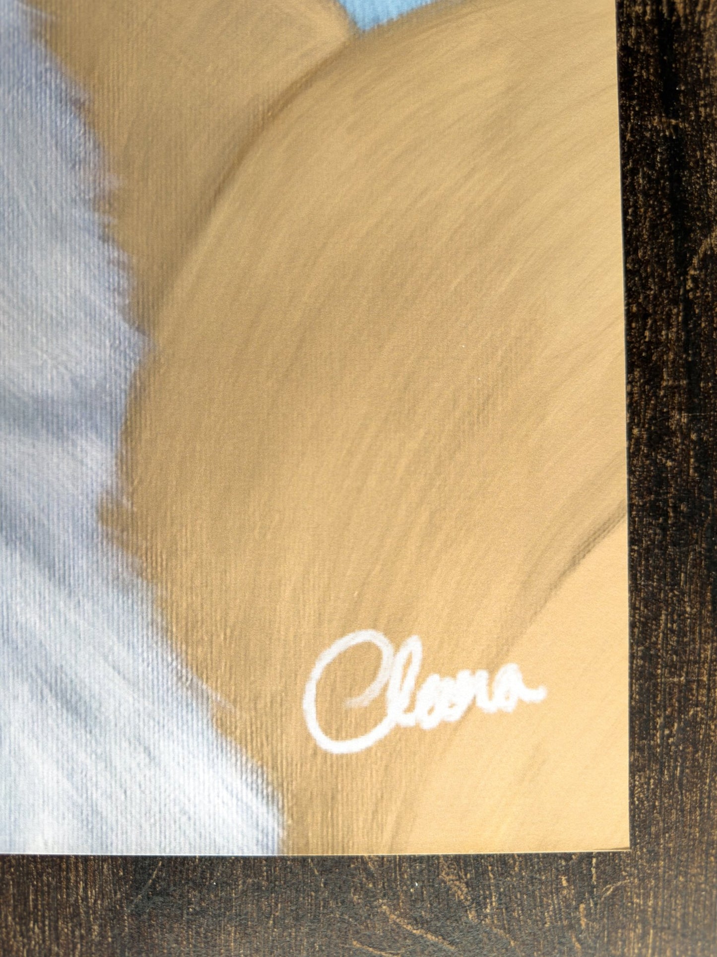 Samson Calm - White Cat Fine Art Print - BYCLARA