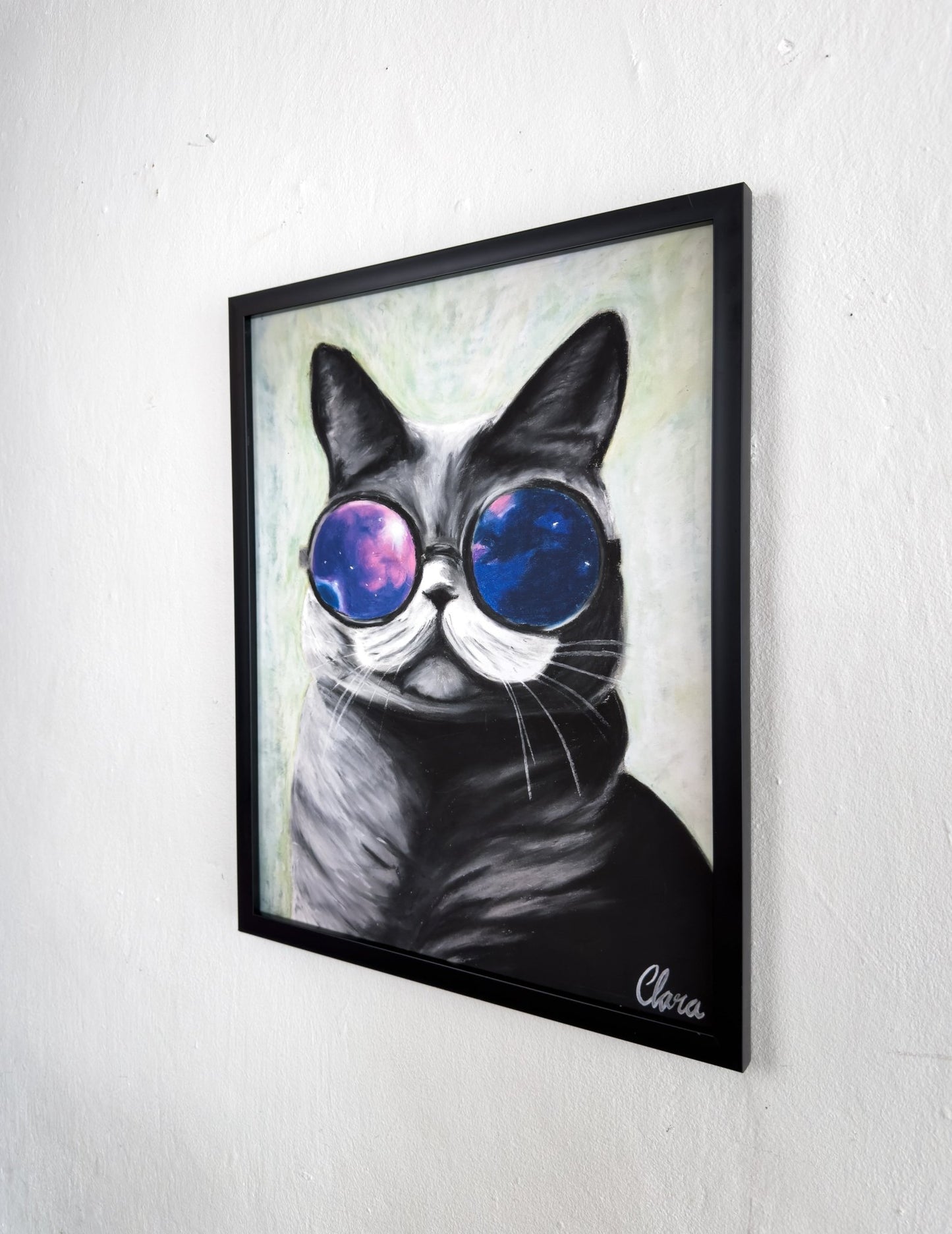 Toulouse - The Galactic Cat Fine Art Print - BYCLARA